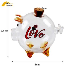 Mô Hình Heo Đất Bằng Thủy Tinh Dùng Để Trang Trí