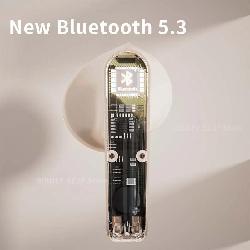 Mới Tai Nghe Không Dây bluetooth 5.3 hifi q54 Hình Son Môi disney stitch Dễ Thương