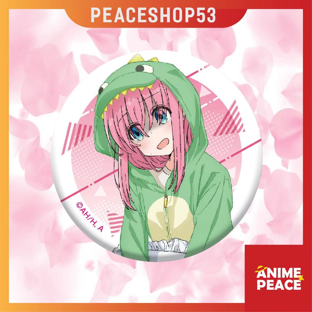 Huy hiệu Bocchi The Rock Phụ Kiện Anime Manga Game Bocchi The Rock Ver Đồ Ngủ HH61