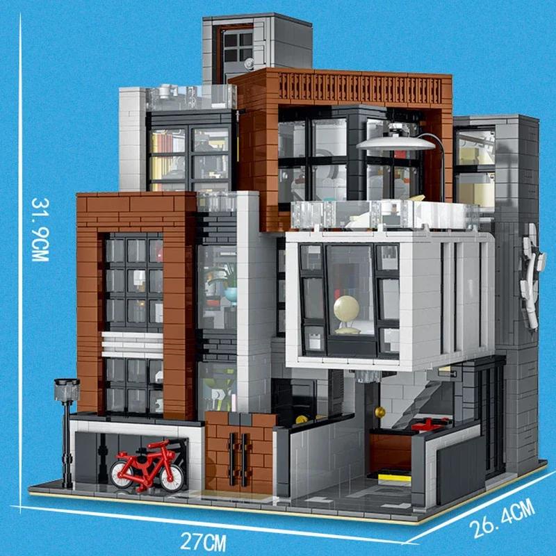 Đồ chơi Lắp ráp Mô hình Creative Expert Modular Buildings MOC 10204 Modern Villas Modular