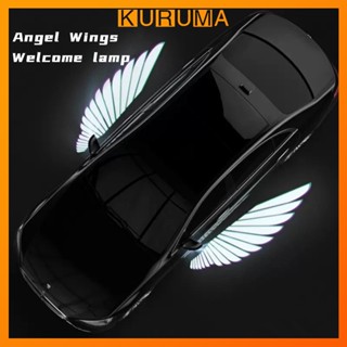[Có Hàng] Đèn LED Hình Đôi Cánh Thiên Thần Trang Trí Xe Hơi đèn trang trí xe hơi  led hình cánh thiên thần đèn led oto  led gầm ô tô Đèn led hình cánh thiên thần cho ô tô gương chiếu hậu Xe chào đón ánh sáng
