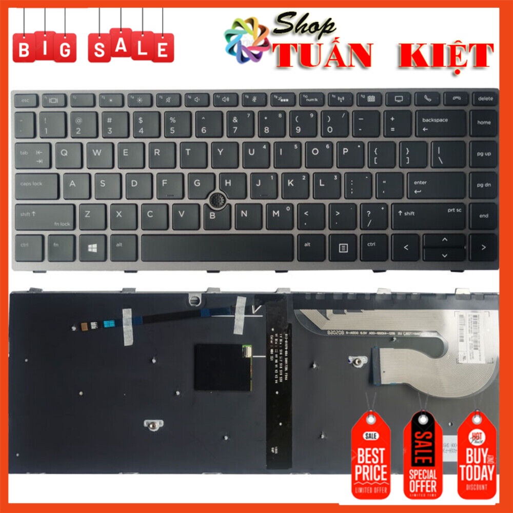 Bàn Phím Laptop HP EliteBook 840 G5 G6 846 745 G5 ZBook 14u G5 14u G6