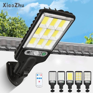 xiaozhubangchu Đèn Đường Năng Lượng Mặt Trời Cảm Biến Cơ Thể Người 616-A Có Điều Khiển Từ Xa Chống Thấm Nước Dành Cho Vườn Nhà
