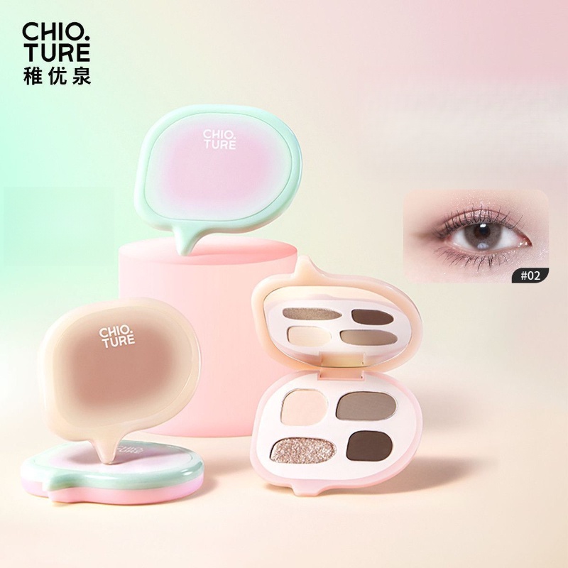 CHIOTURE Bảng phấn mắt lì lung linh