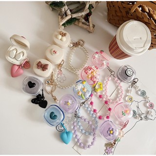 Vỏ Bảo Vệ Hộp Sạc Tai Nghe Không Dây Baseus WM01 WM02 Bằng TPU Họa Tiết Độc Đáo Chống Trầy Kèm Dây Đeo Tiện Dụng