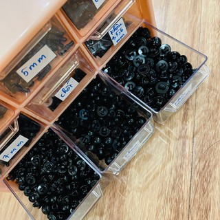 Mắt thú khâu loại đẹp, nhiều size, làm thú bông handmade