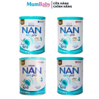 Sữa bột nan nga optipro hmo 400g/800g số 1/2/3/4