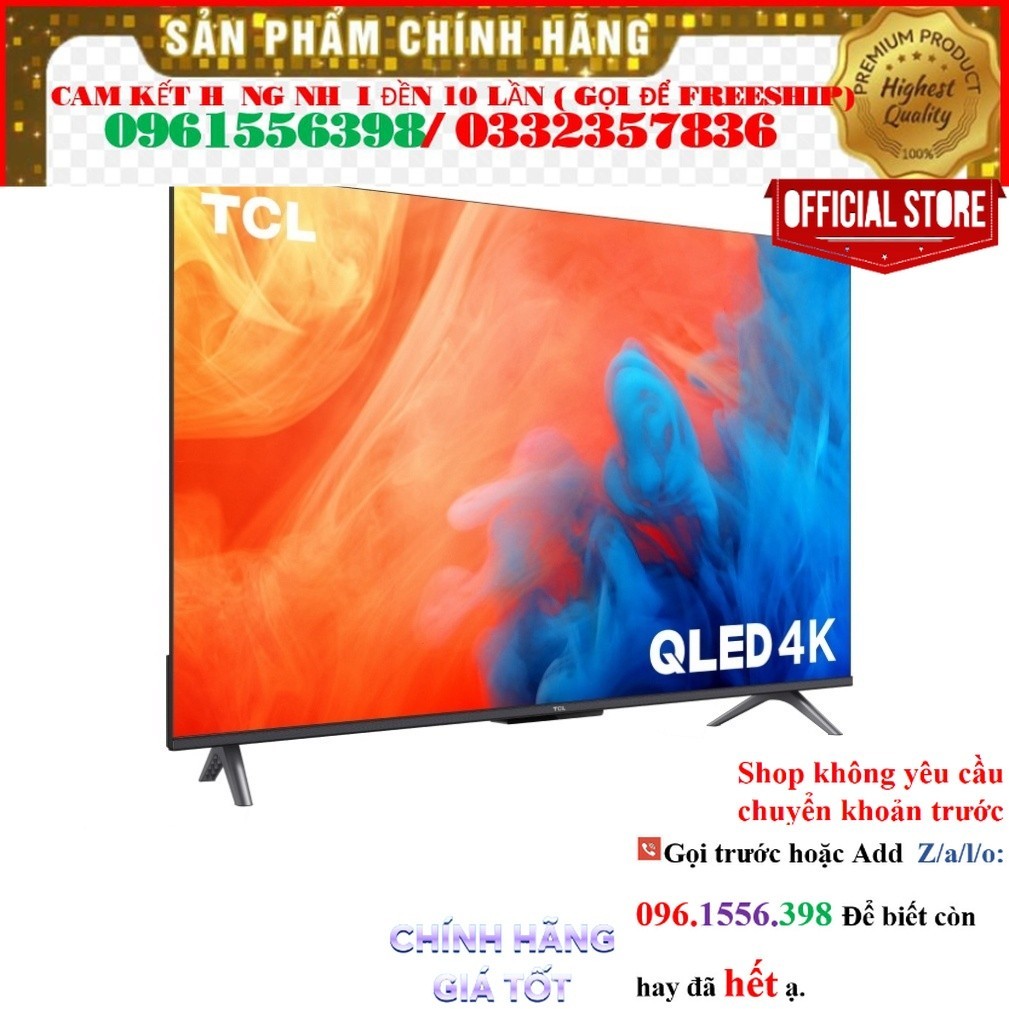 55Q646  Google Tivi QLED TCL 4K 55 inch 55Q646  @Sale