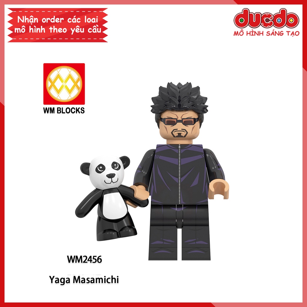 Minifigures nhân vật Anime Chú Thuật Hồi Chiến Jujutsu Kaisen - Đồ chơi Lắp ghép Xếp hình Mini Mô hình WM WM6149