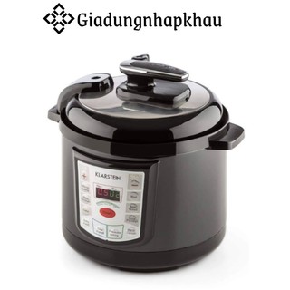 Nồi áp suất klarstein, nồi hầm, nồi nấu chậm, dung tích 4.8l, công suất 1000w, nhập đức, bh 12 tháng, giadungnhapkhau19