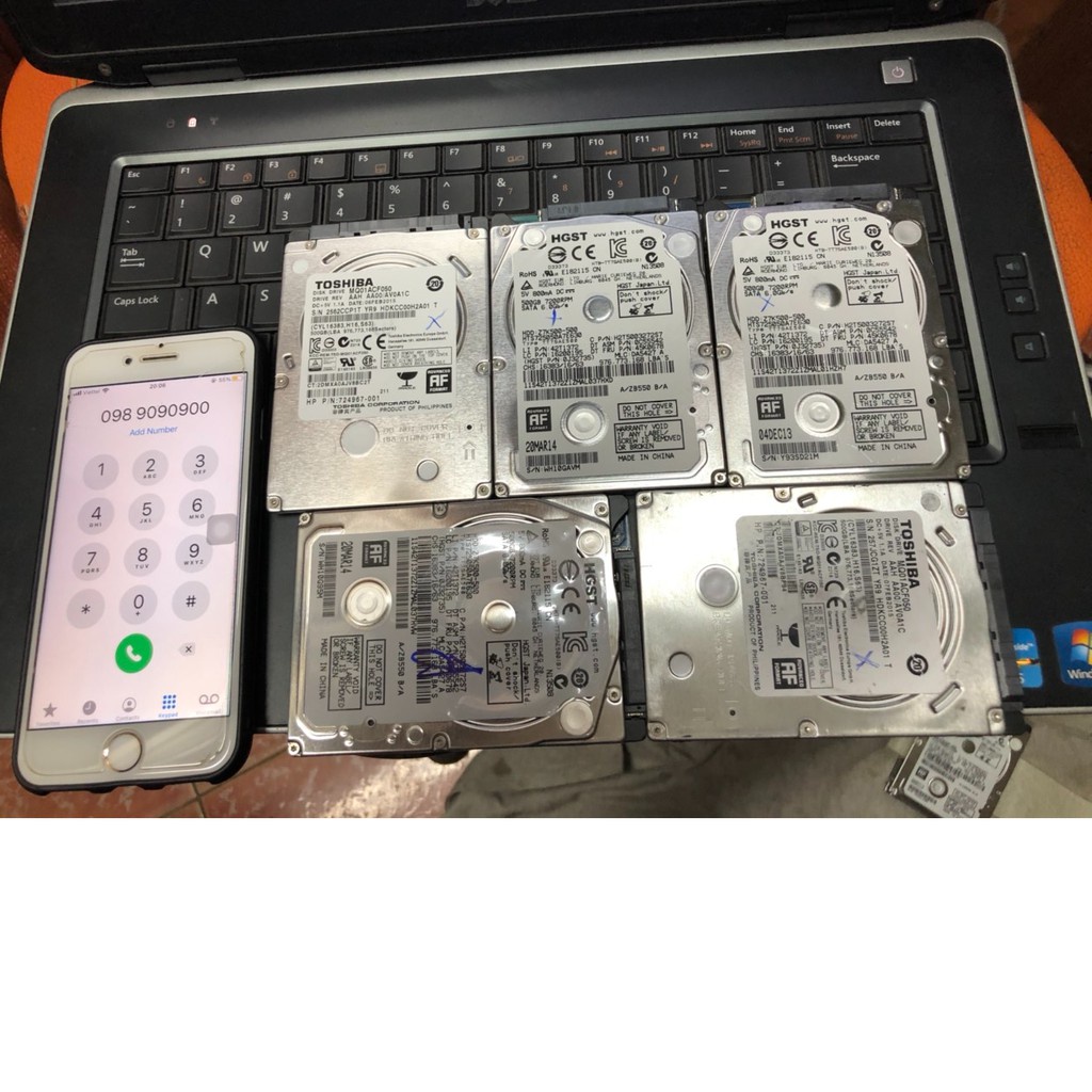 [FREESHIP] Hdd laptop 250GB 320GB thanh lý giá rẻ có quà tặng khi mua ổ cứng 250g 320g cam kết đã te