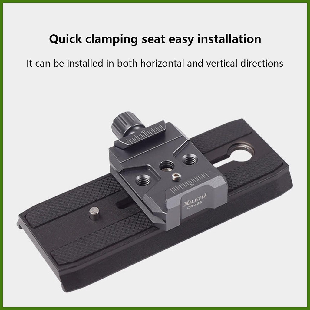 Tấm Tháo Lắp Nhanh Bằng Hợp Kim Nhôm Thông Dụng Cho Chân Đế Máy Ảnh