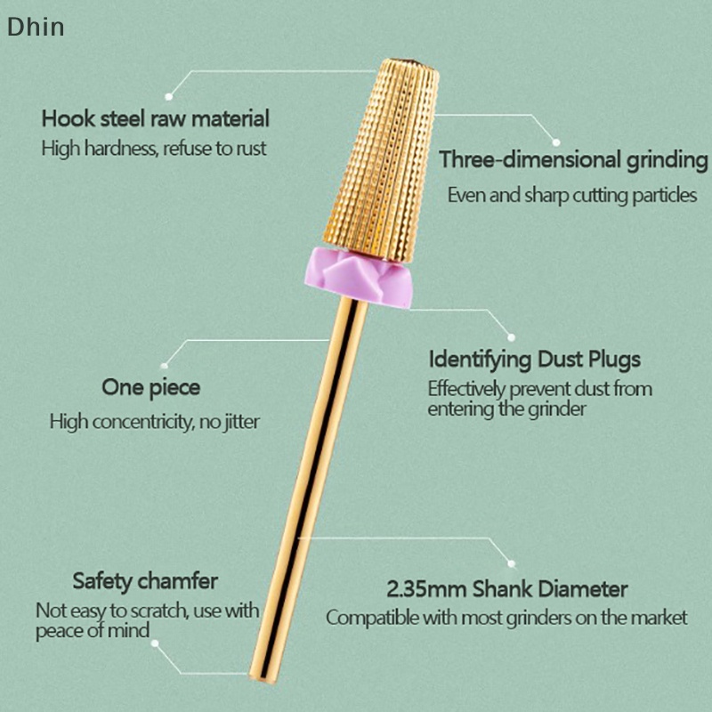 1 Mũi Khoan Móng Tay Bằng acrylic Tiện Dụng