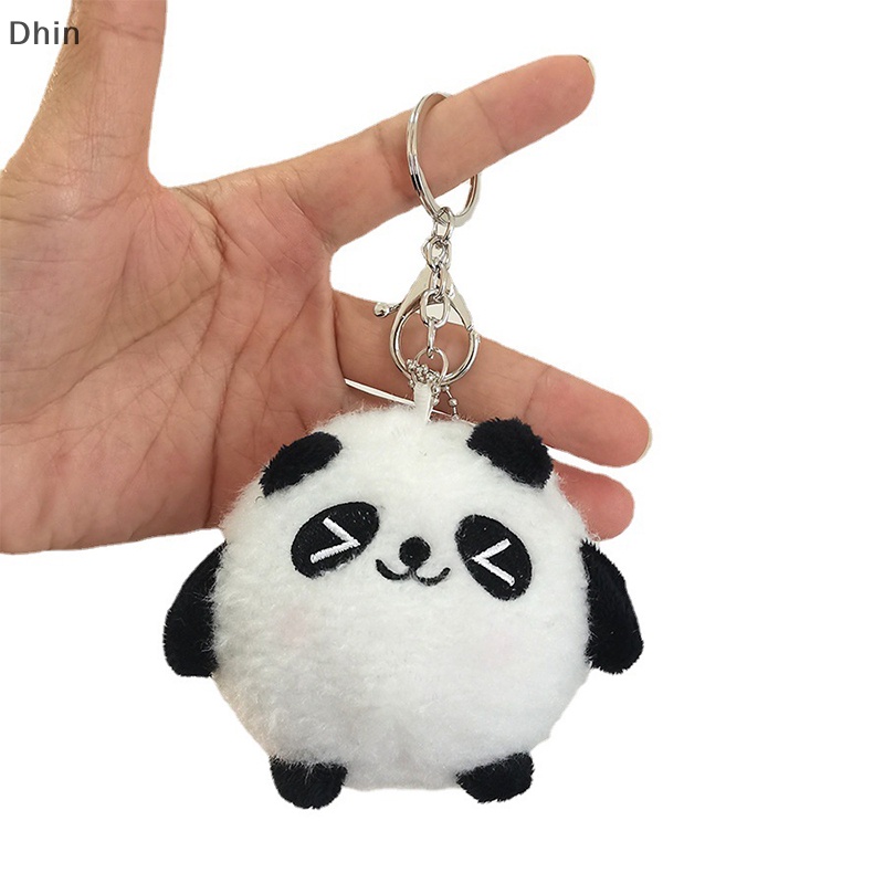 Móc Khóa Hình Gấu Trúc Nhồi Bông mini Dễ Thương