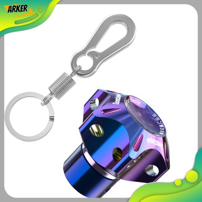 Ak general Móc Chìa Khóa Bằng Titan Hình Lục Giác Cho Tàu Đua