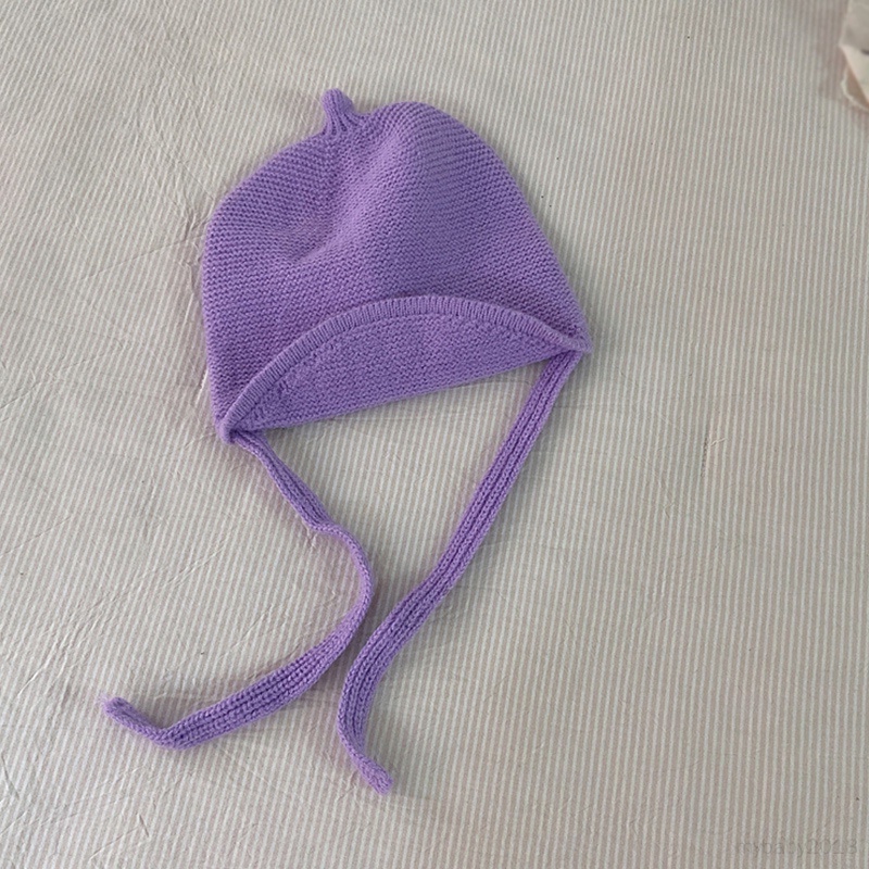 Mũ cotton Dệt Kim Bảo Vệ Tai Chống Gió Cho Bé Trai Và Gái
