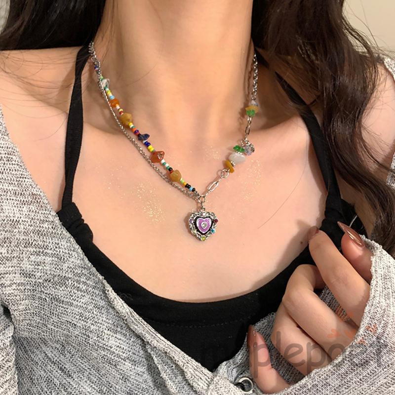 Vòng cổ choker Mặt Hình Ngôi Sao / Nơ / Trái Tim Nhiều Màu Sắc Thời Trang Cho Nữ