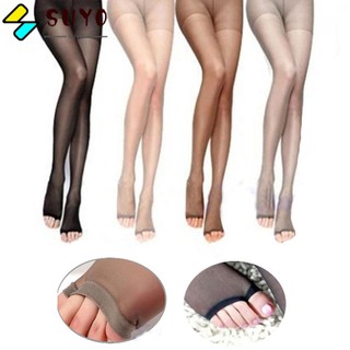 Quần vớ siêu mỏng thiết kế hở đầu ngón chân ôm sát quyến rũ cho nữ