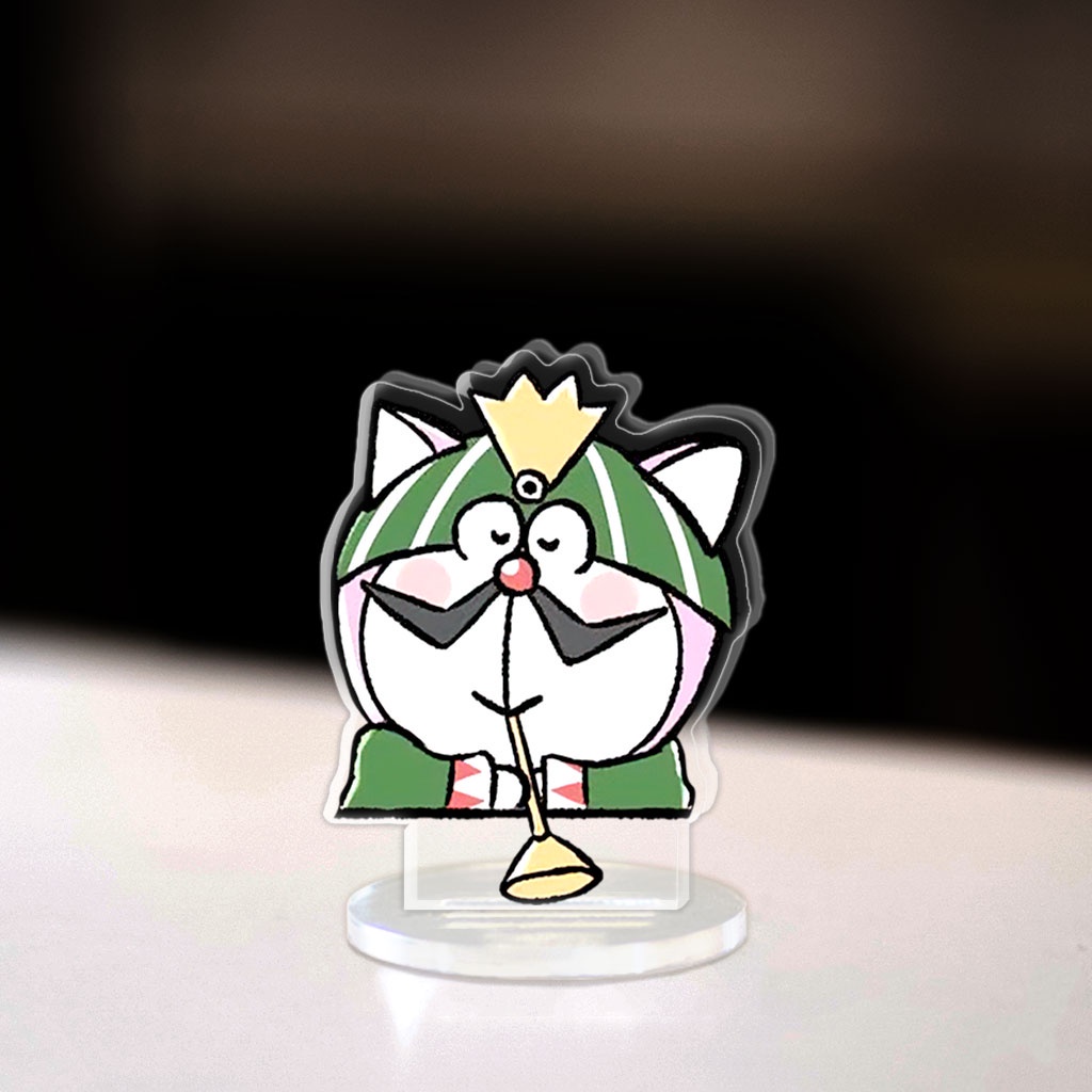 Mô hình Mini Doraemon Dora The Kid Wang Dora Standee Chibi Anime Manga chú mèo máy robot trang trí góc học tập cao 3cm