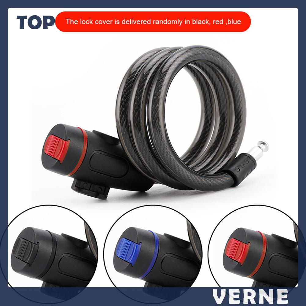 Khóa Xe Đạp / Xe Máy Điện Kèm 2 Chìa Khóa Chống Trộm