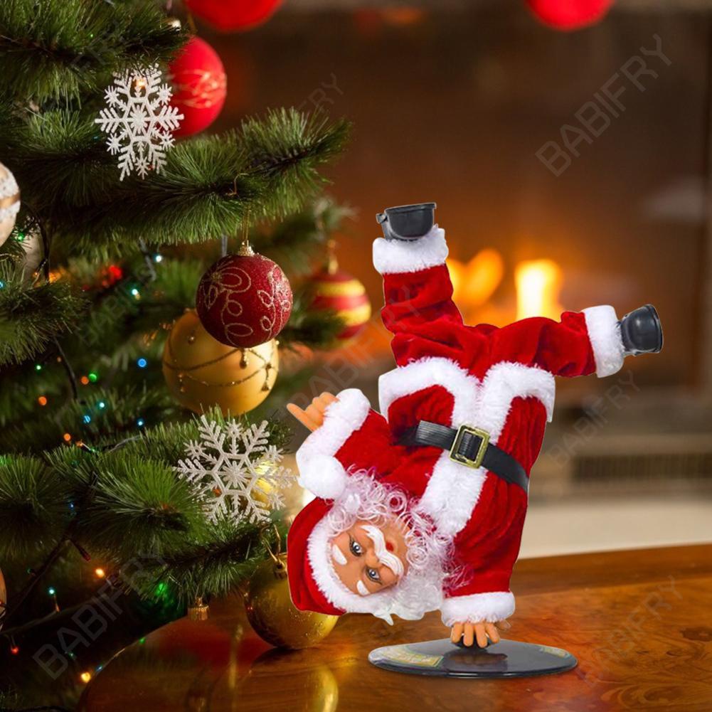 Búp Bê Hình Ông Già Noel Đang Nhảy Múa Có Nhạc