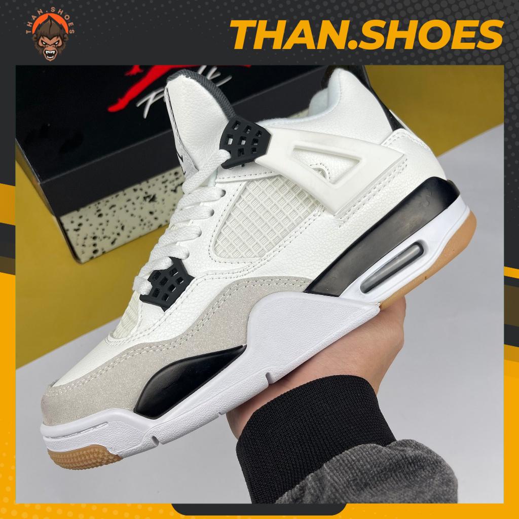 Giày JD4 SB Military Black Concept, JD4 Trắng Đen Xám - Than.Shoes