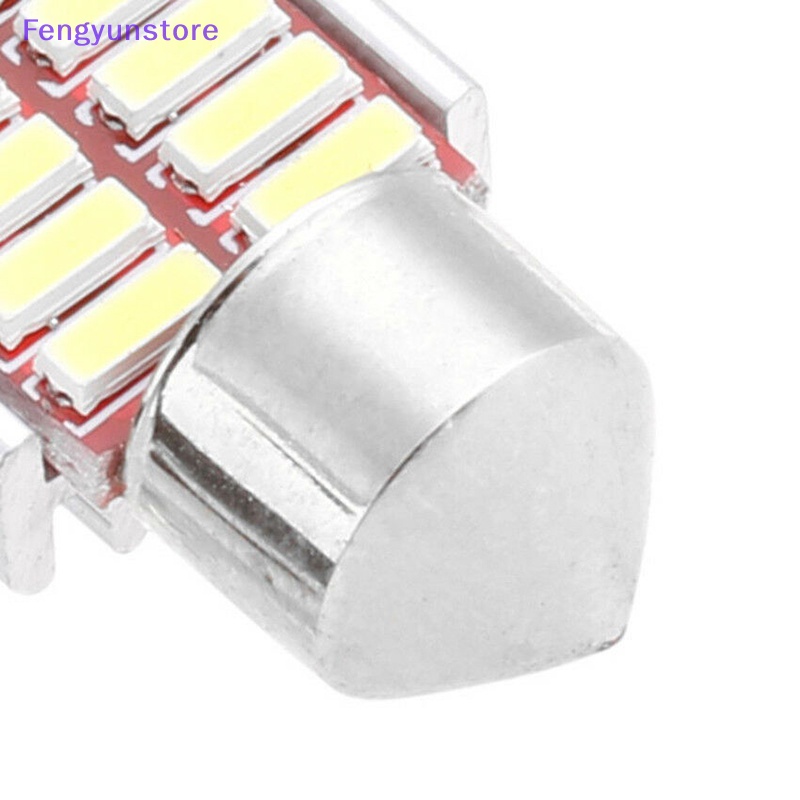 Set 2 Bóng Đèn led 31mm 4014 12smd c5w Cho Nội Thất Xe Ô Tô vn