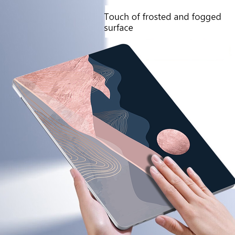 Mới Bao Da Máy Tính Bảng Họa Tiết Vân Đá Cho microsoft surface laptop go 13.5 12.4 inch 15 Ốp