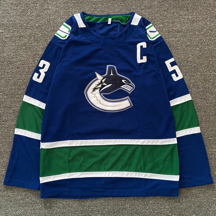 Nhl Khúc Côn Cầu Jersey Mỹ Retro Street Dance hiphop Khúc Côn Cầu Jersey Hip Hop Rời Kích Thước Lớn Đào Tạo Thể Thao Thêu Áo
