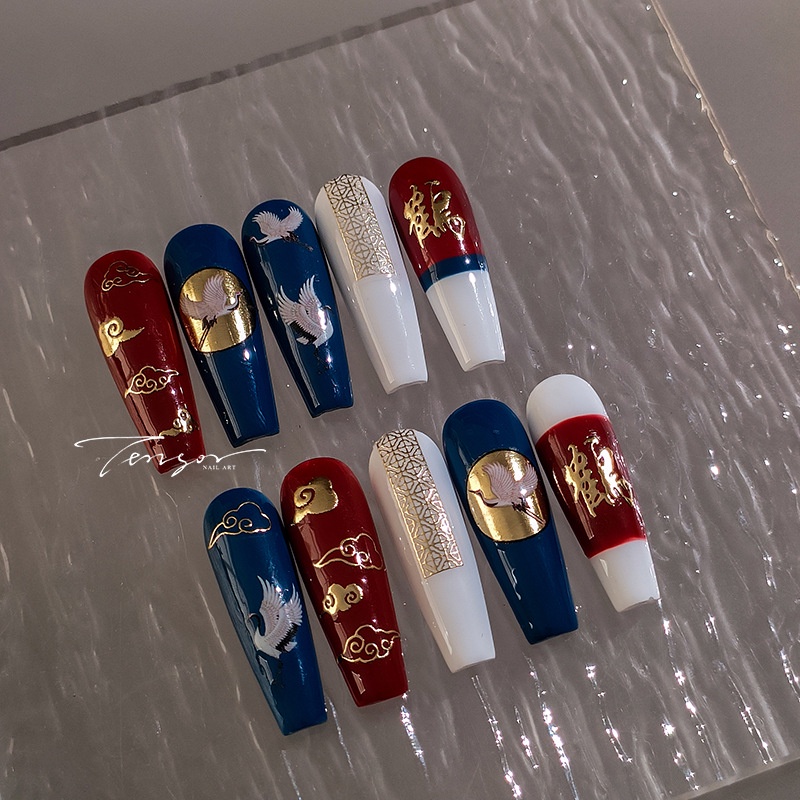 Miếng Dán Trang Trí Móng Tay Ba Chiều m-148