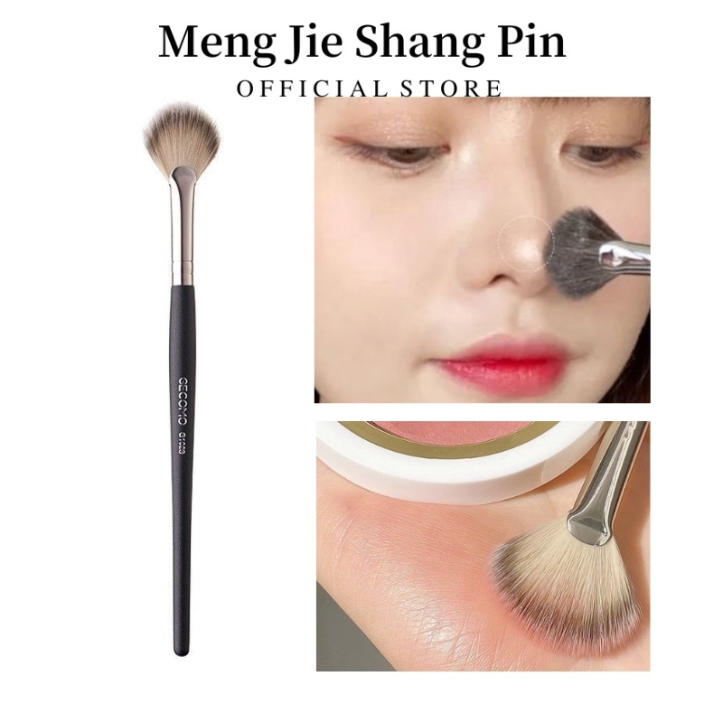 Cọ Trang Điểm Lông Mềm Đánh Phấn Má Hồng Bắt Sáng