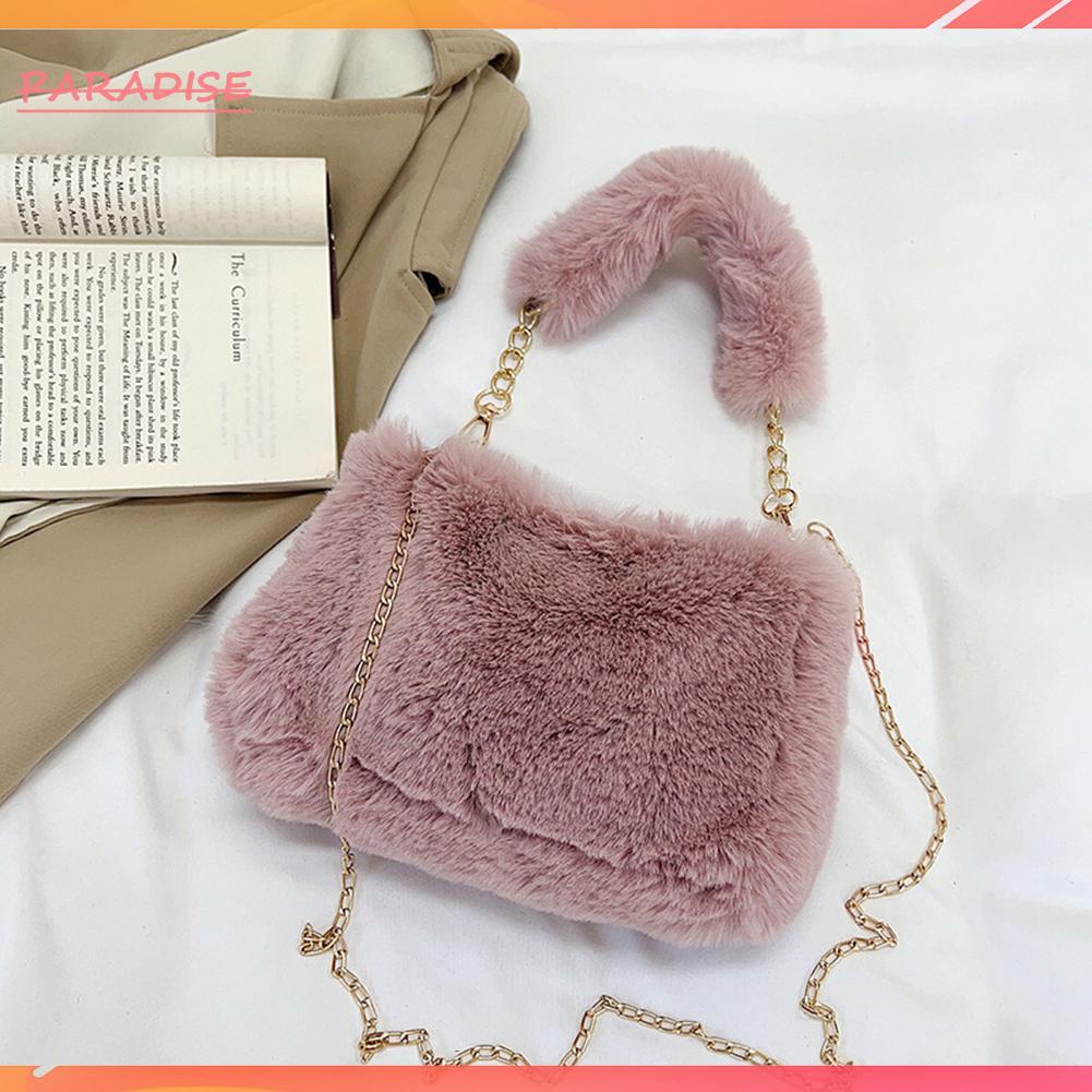 Túi Đeo Chéo Giả Lông Xù Thời Trang Thu Đông Dễ Thương Dành Cho Nữ 1.vn