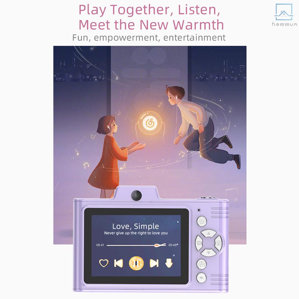 Camera mini 1080p 48mp 8X Hỗ Trợ Thẻ Nhớ tf 32gb tf Màn Hình 2.8-inch tft Cho Bé