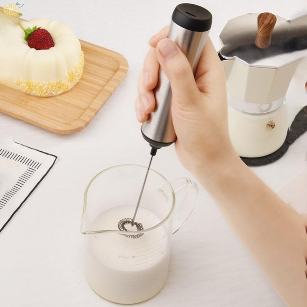 Lightweight Electric Milk Frother Effortless Frothing for the Perfect Cappuccino