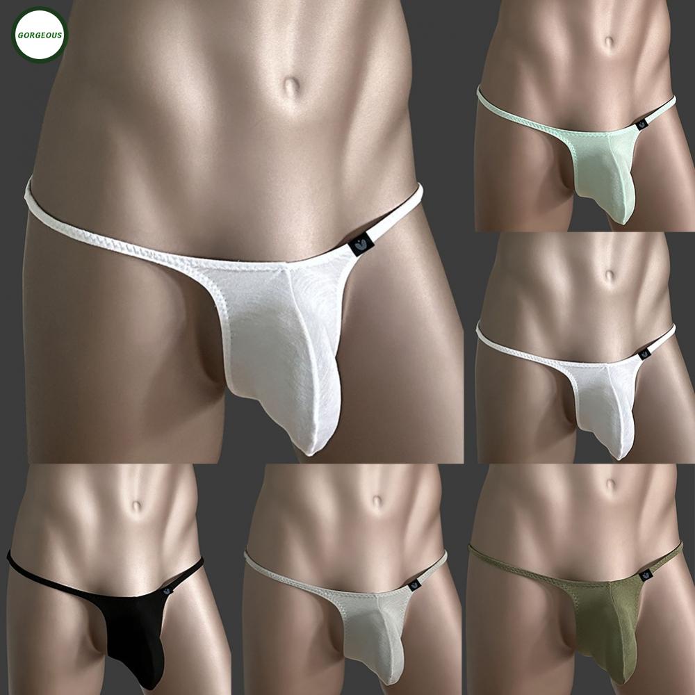 New Coming~Men Quick-drying See Through Skin-friendly Stretch String T-back Bulge#Home Essentialses