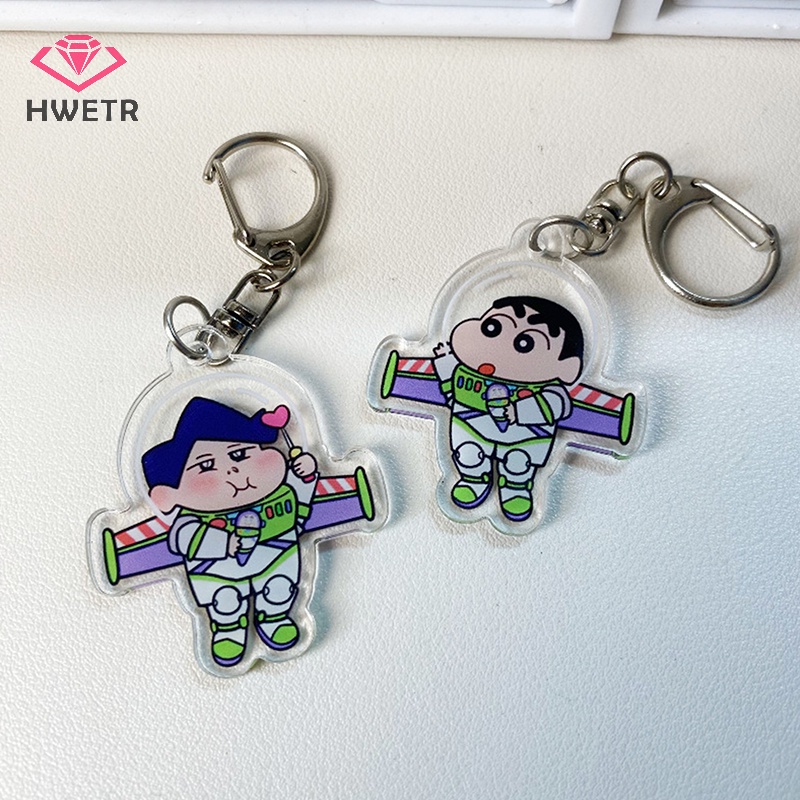 Móc Chìa Khóa Bằng acrylic Mềm Hình Hoạt Hình toy story Mới
