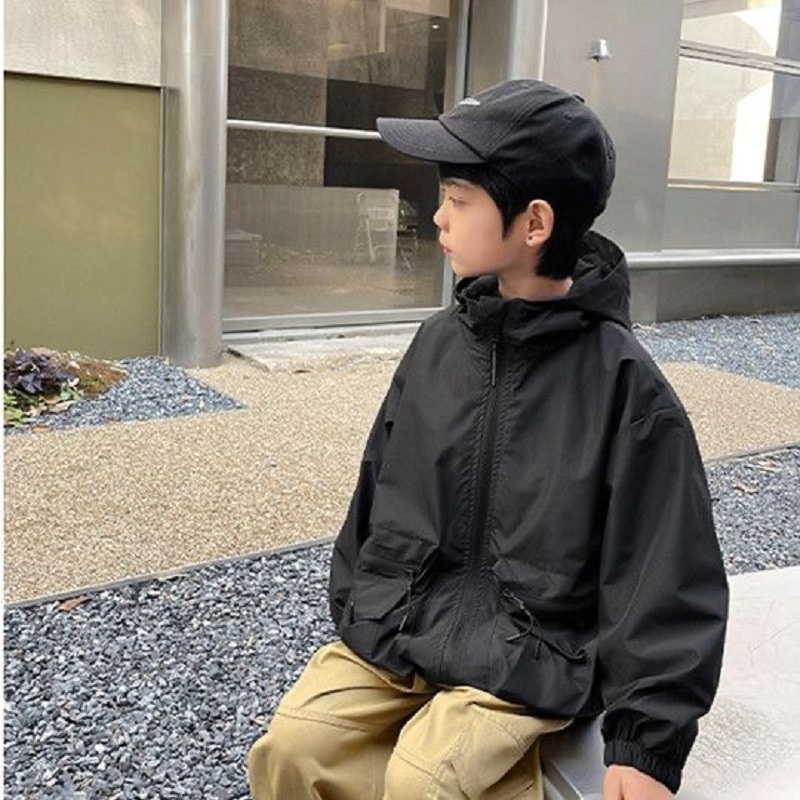 Áo Khoác Thời Trang Phong Cách Hàn Quốc Cho Bé Trai