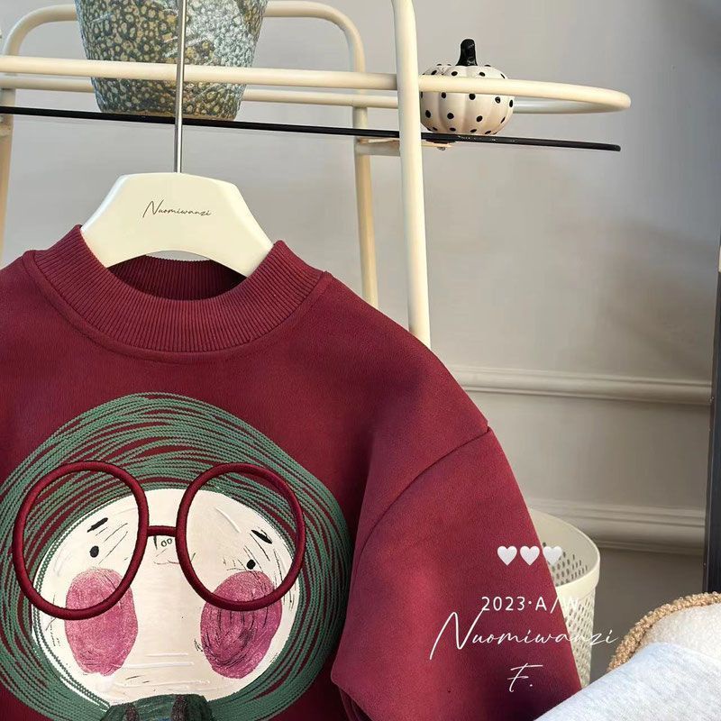 Áo sweater Họa Tiết Hoạt Hình Xinh Xắn Theo Phong Cách Mùa Thu 2023 Dành Cho Bé