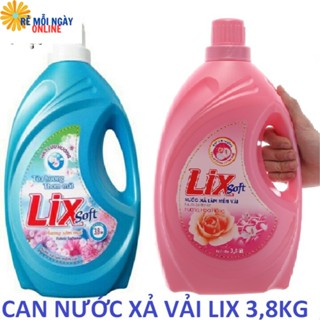 Nước xả vải Lix đậm đặc- Hương hoa hồng/ Hương Ban mai