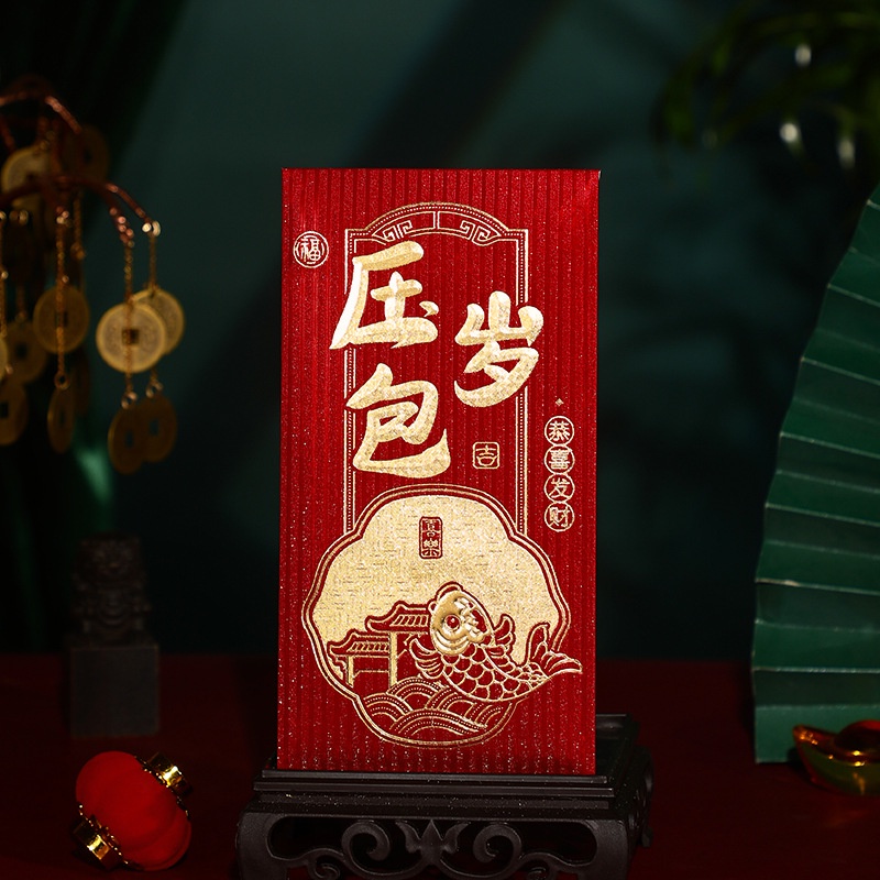 Set 6 Bao Lì Xì Mừng Năm Mới 2024 angpao