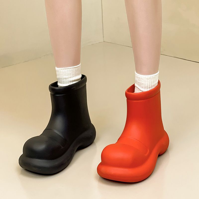 Giày Bốt Đi Mưa dopamine Đế Dày Chống Trượt Không Thấm Nước Màu Kẹo Phong Cách Mới Bán Chạy @ -