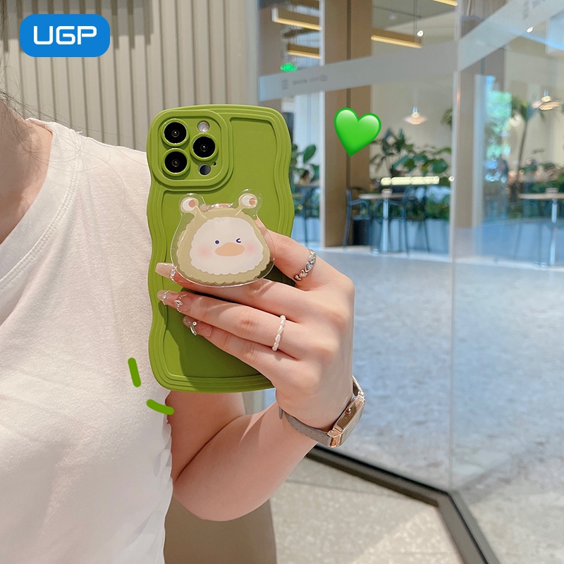 Ốp Điện Thoại Silicon Có Giá Đỡ Hình Trái Bơ Cho iphone 7 7 plus 8 8plus xs xr 11 12 13 14 pro plus promax