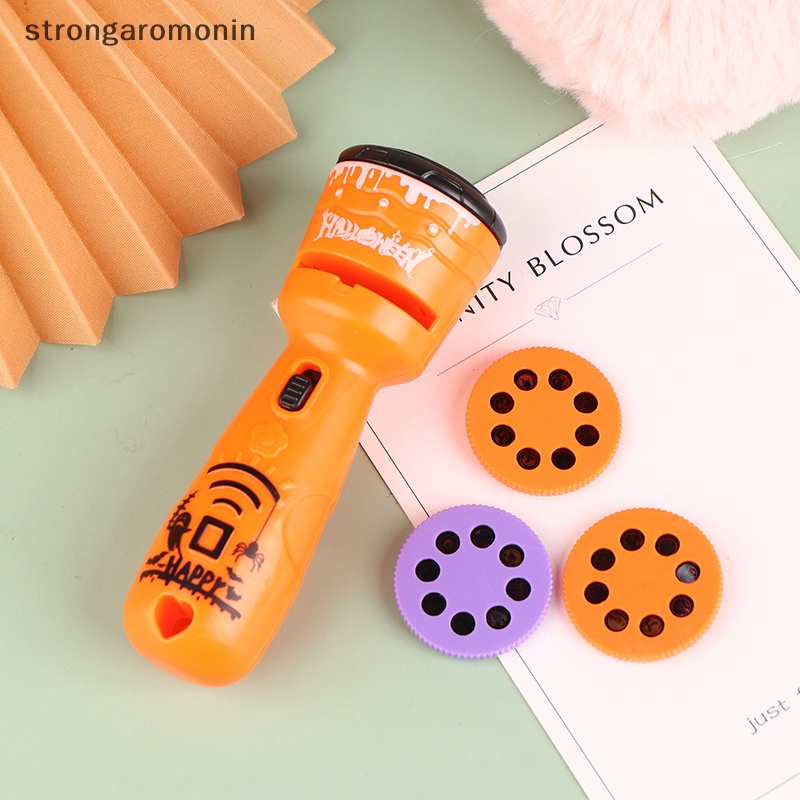 Đèn Pin Chiếu Hình Đồ Chơi halloween Cho Trẻ Mẫu Giáo
