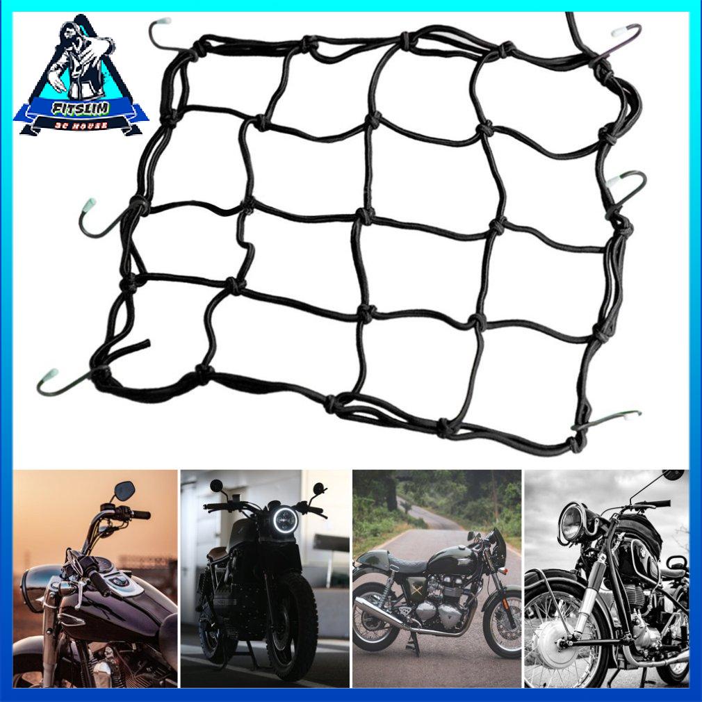 30X30Cm Luggage Cargo Mesh Net Car Accessories Motorcycle Bike Helmet Holder