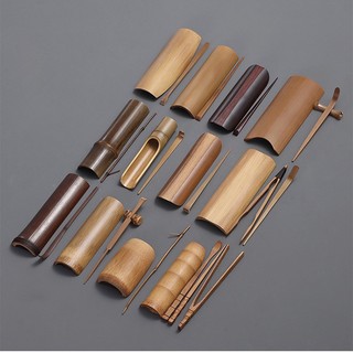 Bộ Ấm Chén Uống Trà handmade Bằng Tre