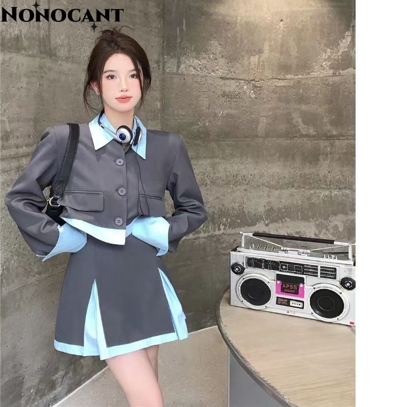 Nonocant áo khoác nữ blazer áo blazer nữ  Popular Chất lượng cao fashionable Phong cách WCS2392XW638Z230921