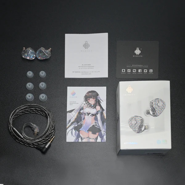 Tai Nghe Nhét Tai hifi hidizs ms1 galaxy Kèm Mic