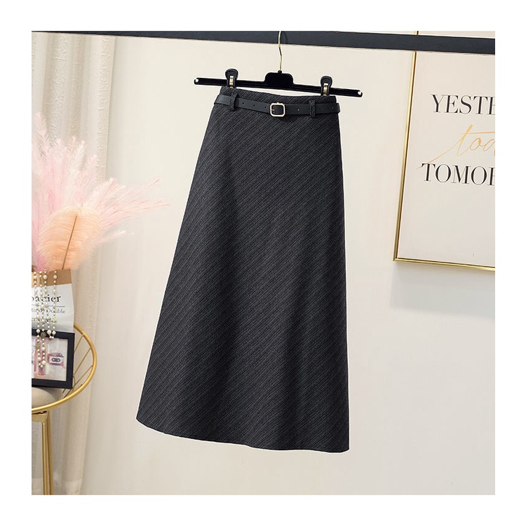 Chân Váy Len Chữ a Dày Dặn Lưng Cao Thời Trang Xuân Thu 2023 Phong Cách Mới Cho Nữ