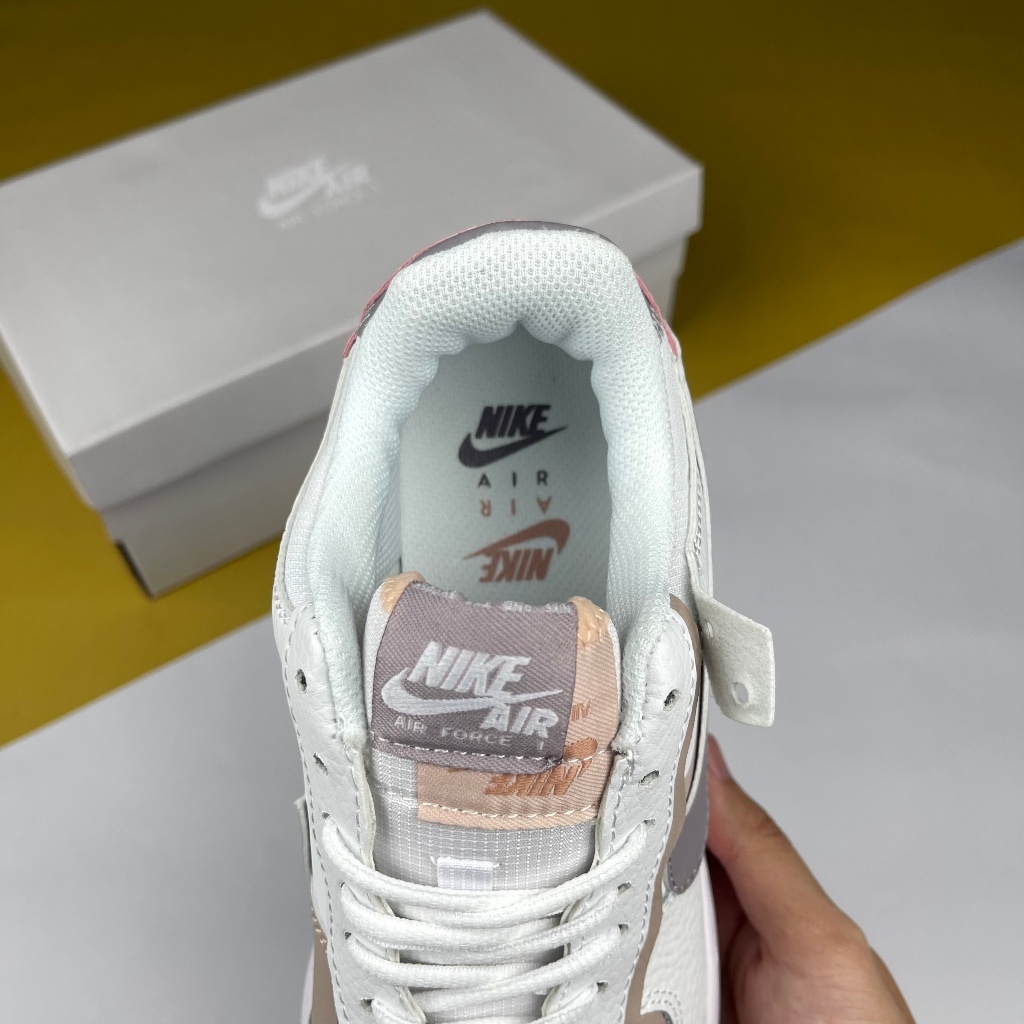 Giày AF1 Shadow Amethyst Ash. AF1 Shadow Trắng Móc Xám Hồng - Than.Shoes