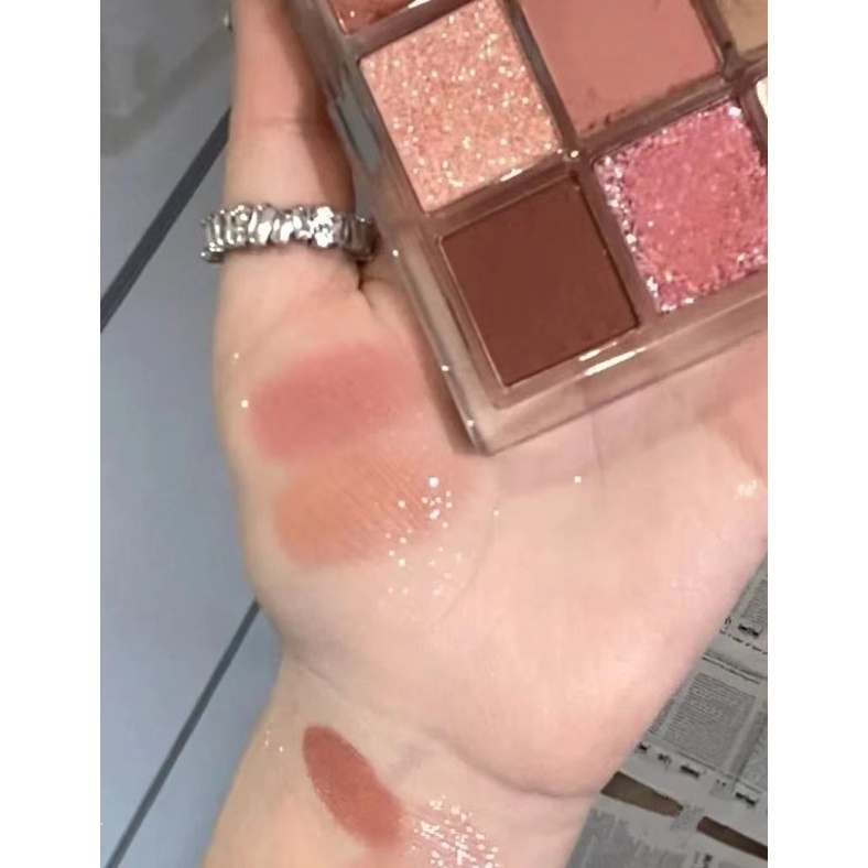 Bảng Phấn Mắt Jad 20 Màu Lì Và Ánh Ngọc Trai Lấp Lánh Chống Thấm Nước Lâu Trôi Không Dễ Phai Màu Màu Sắc